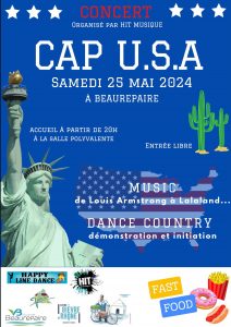 Concert "Cap USA" @ Beaurepaire salle polyvalente