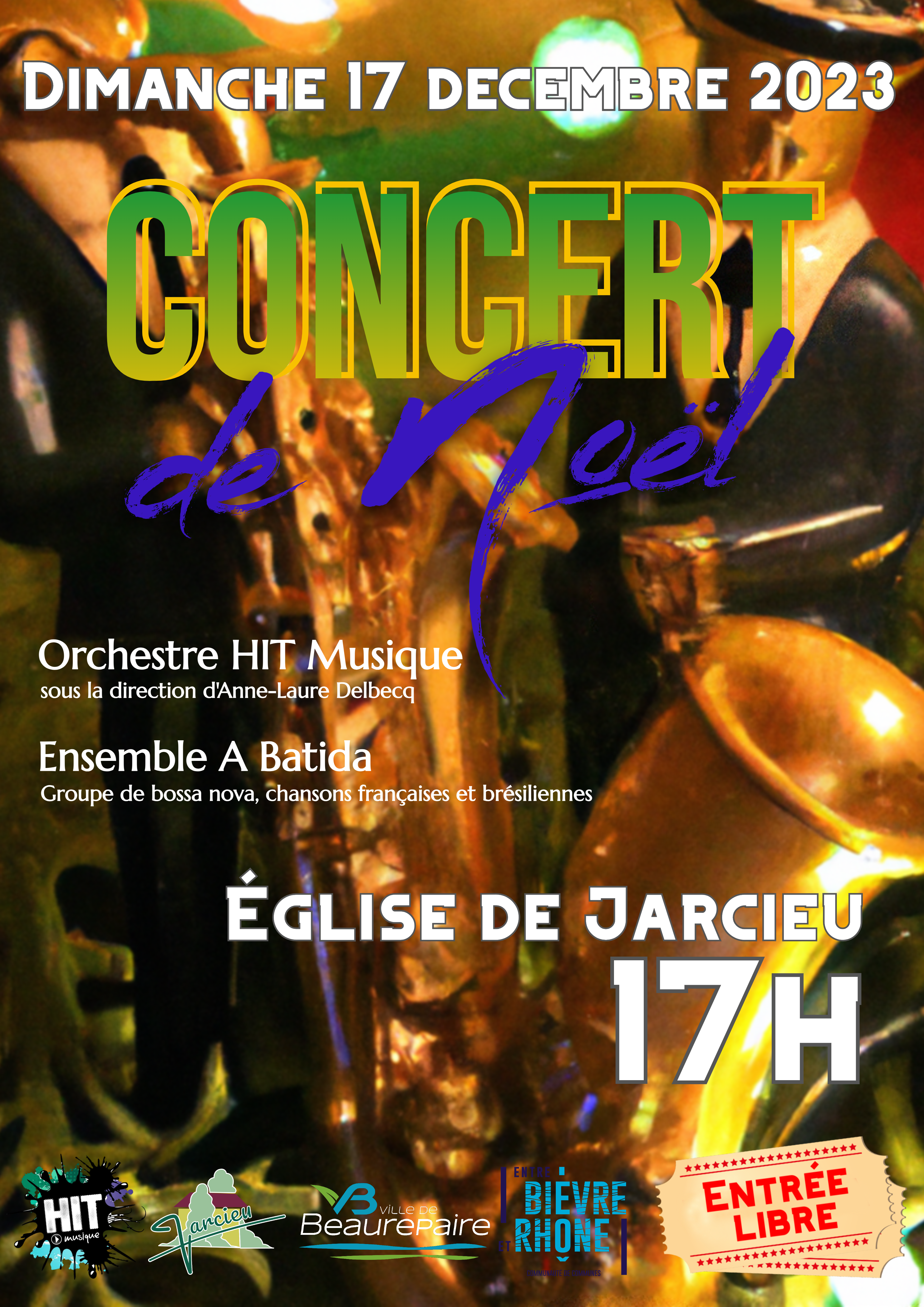 Concert de Noël @ Eglise de Jarcieu